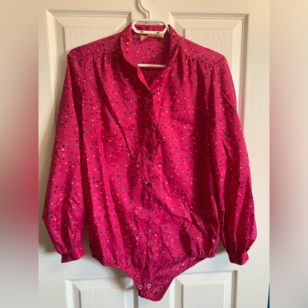 80s vibes vintage bodysuit